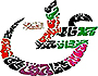 خطاطی نام زیبای علی با اسامی مبارک چهارده معصوم (علیهم السلام)